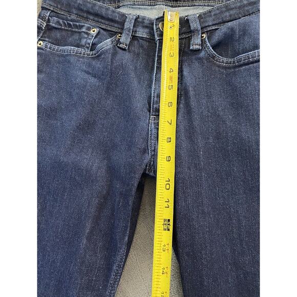DU/ER Duer Size 30 30 Jeans L2X Slim Fit Blue Coolmax Flexible Technical Denim - Picture 6 of 8